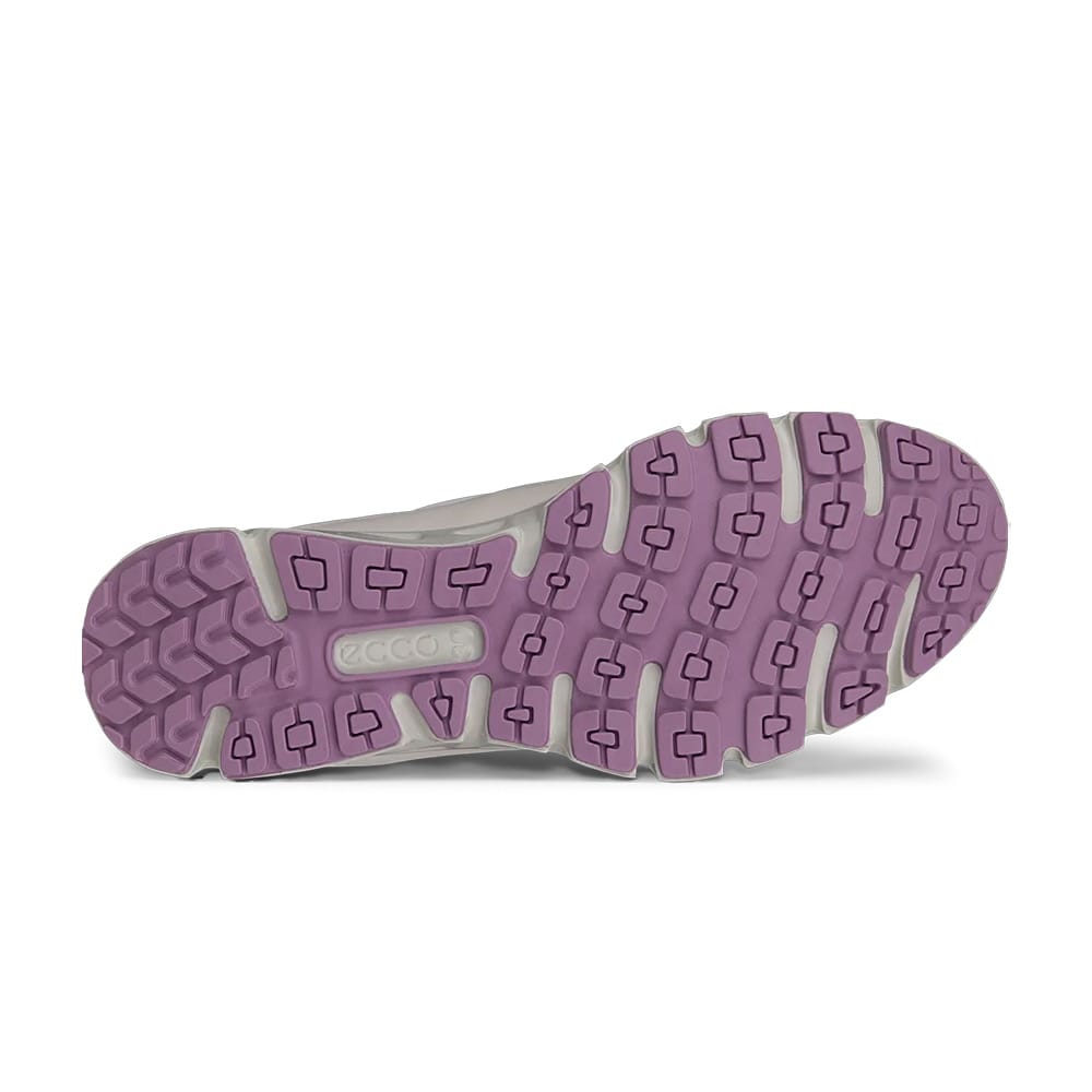 ECCO Multi-Vent Sneaker mit lilafarbener Sohle