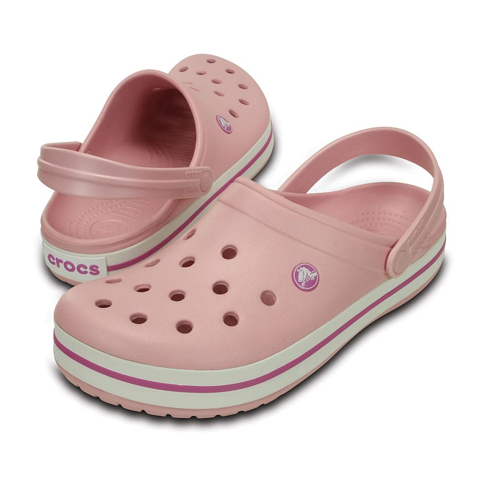 Komfortable hjemmesko fra Crocs Crocband Clog i farven rosa