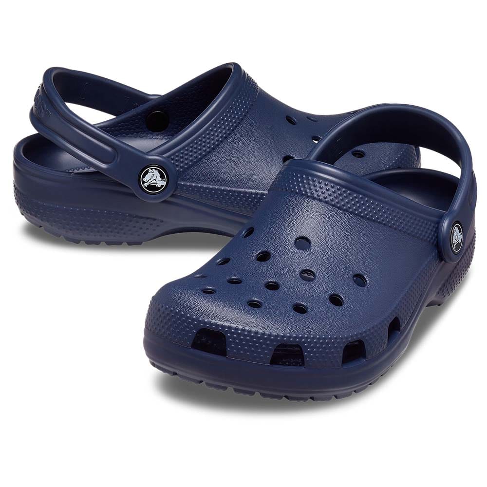 Crocs Kid's Classic Clog i farven navy