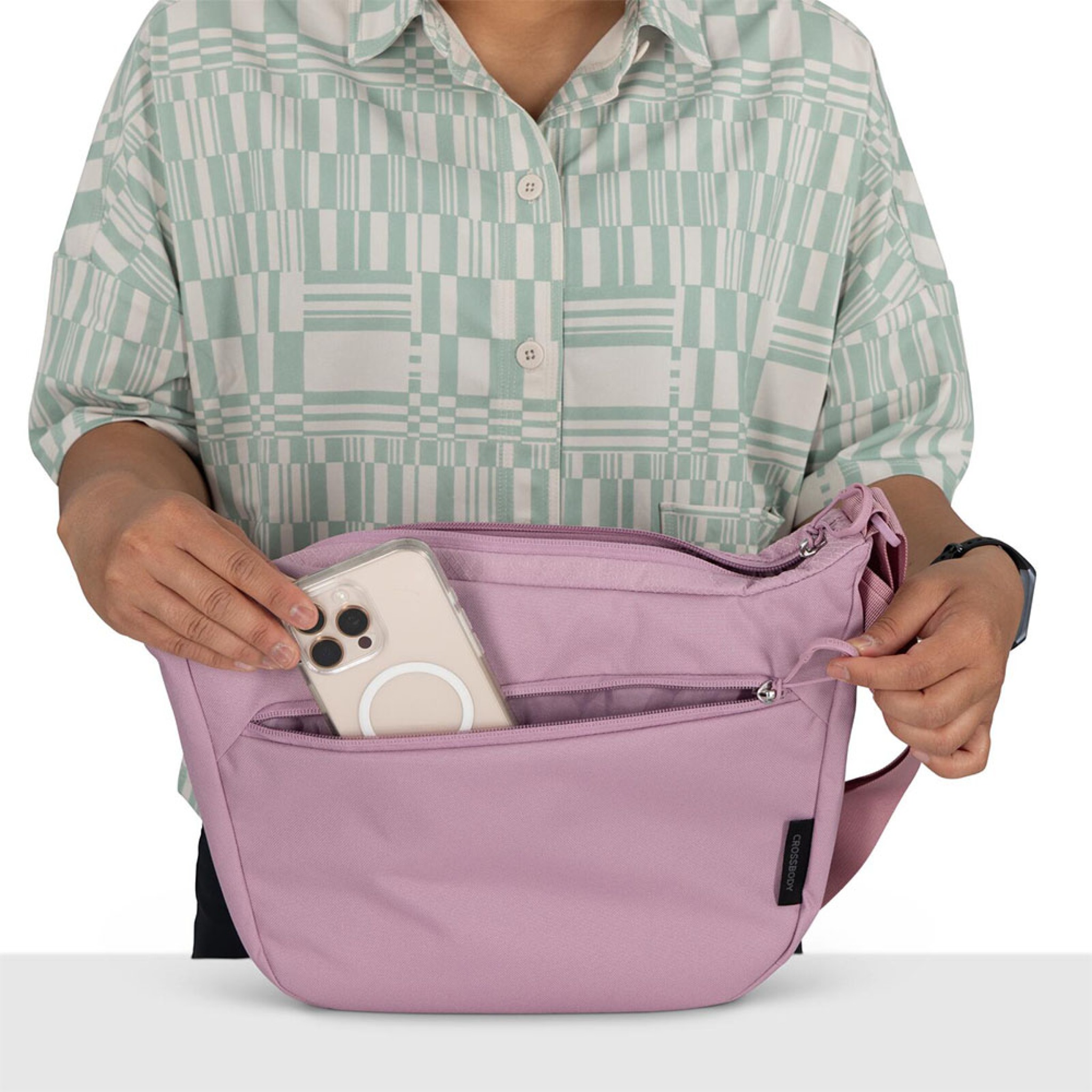 Osprey Daylite Crossbody Pouch (unisex) i iris pink