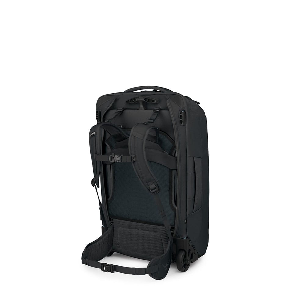Osprey farpoint fairview hjulkuffert 65L sort bagfra