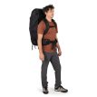 Osprey farpoint trek 70 sort på model