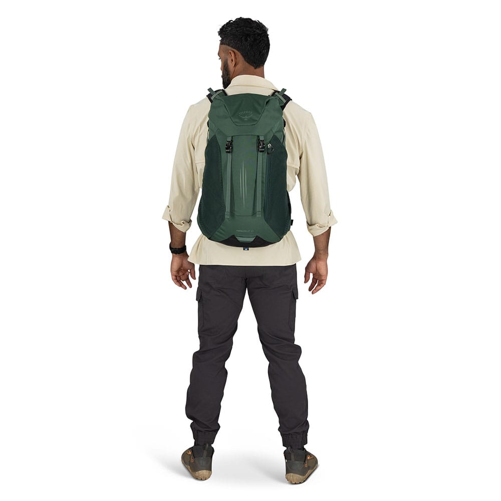 Osprey Hikelite LT 30 Tundra green på model
