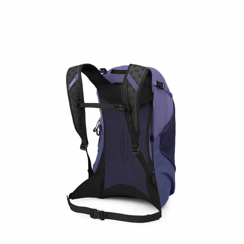 Osprey hikelite 22 botswana purple bagside