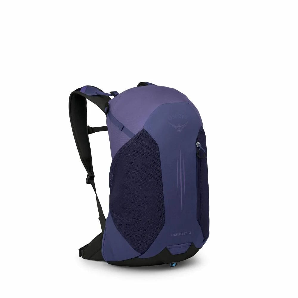 Osprey hikelite 22 botswana purple forside side
