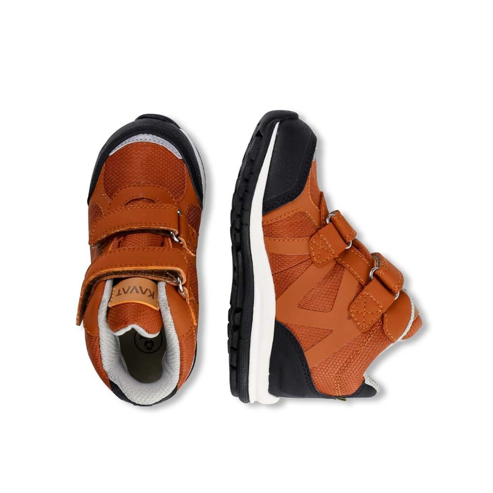 indside og overdel af Kavat Iggesund WP vandtætte sneakers (børn)