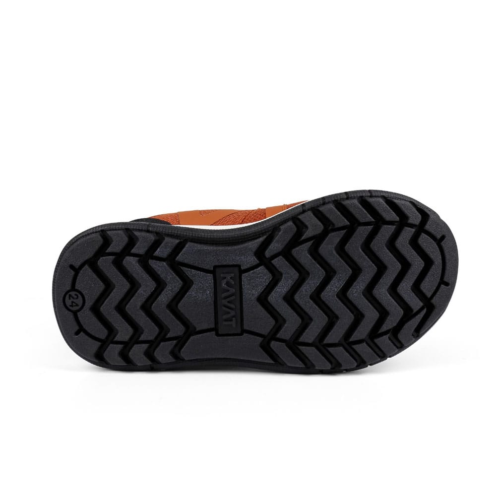 undersiden af sål på Kavat Iggesund WP vandtætte sneakers (børn)