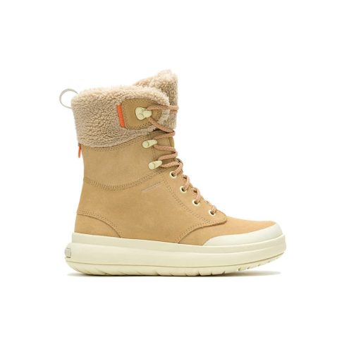 Merrell Marquette Thermo Tall Zip WP vinterstøvler (dame) i farven tan