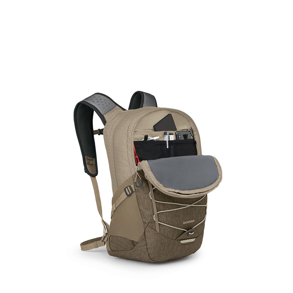 en åben Osprey Quasar 26L hverdagsrygsæk (unisex)