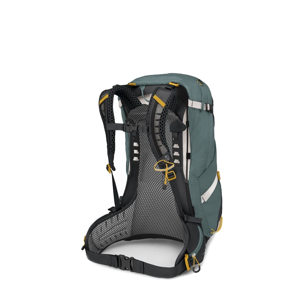 Bagside af Osprey Sirrus 34L vandrerygsæk (dame)