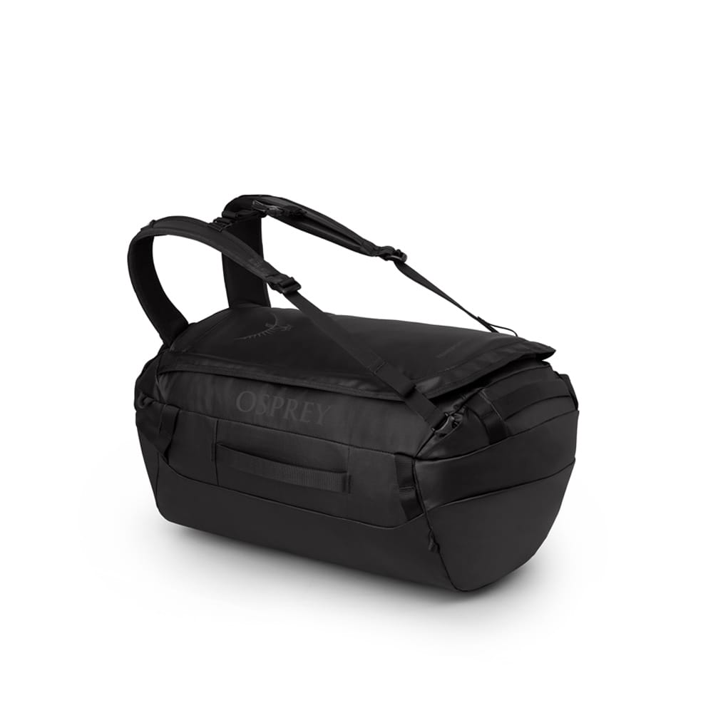 Osprey Transporter Duffel 30L (unisex) kan bæres med skulderremmene