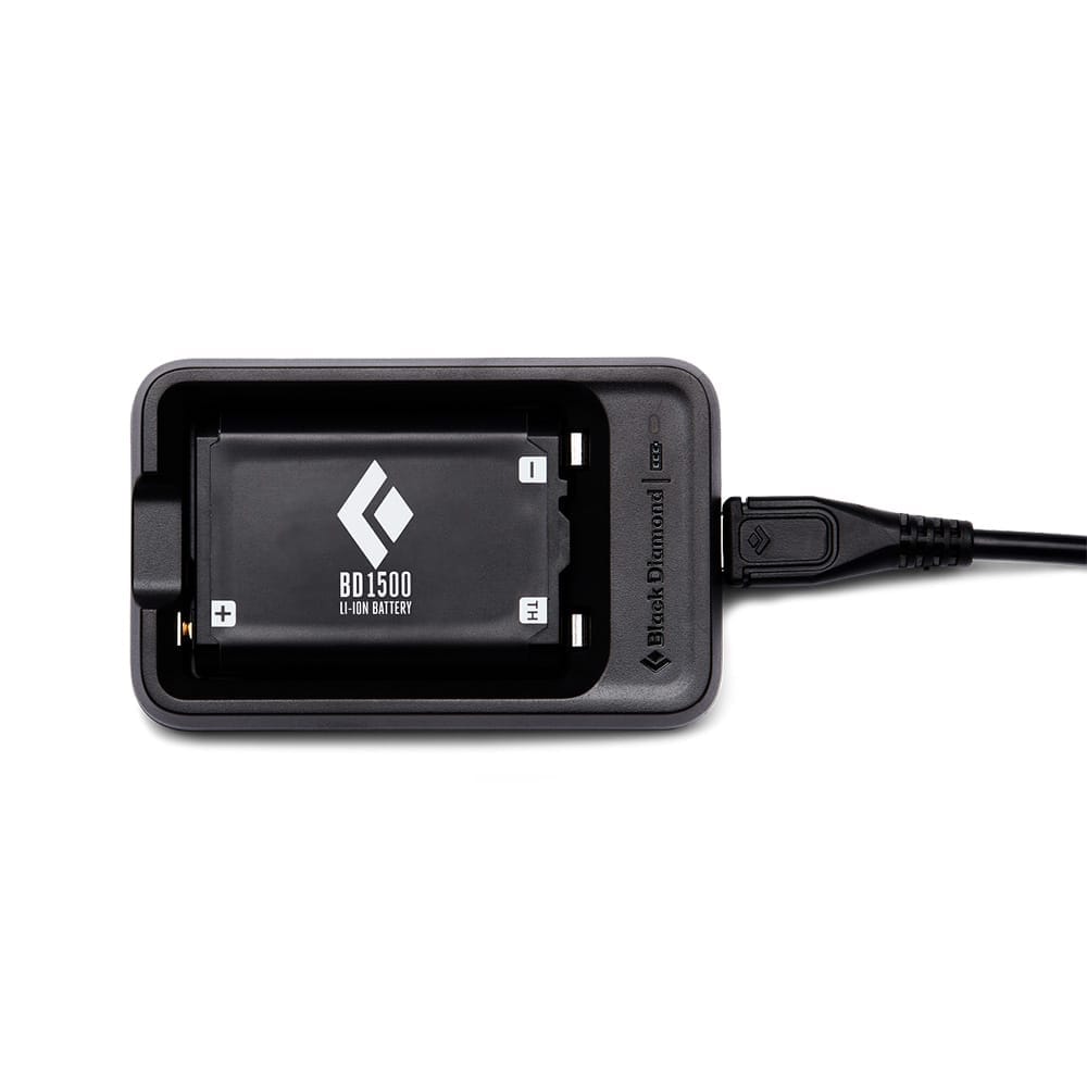 Genopladelig batteri fra Black Diamond med 1500 mAh.