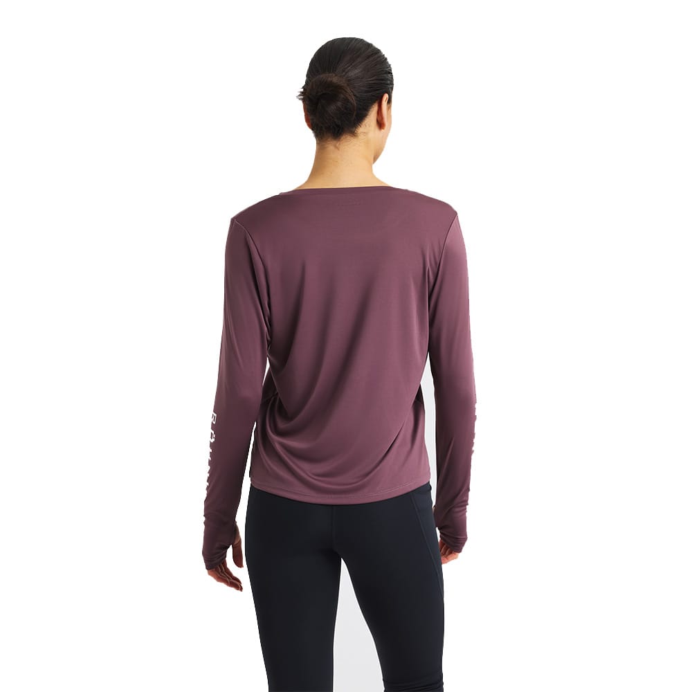 bagside af Röhnisch Team Logo Long Sleeve trænings-T-shirt (dame)