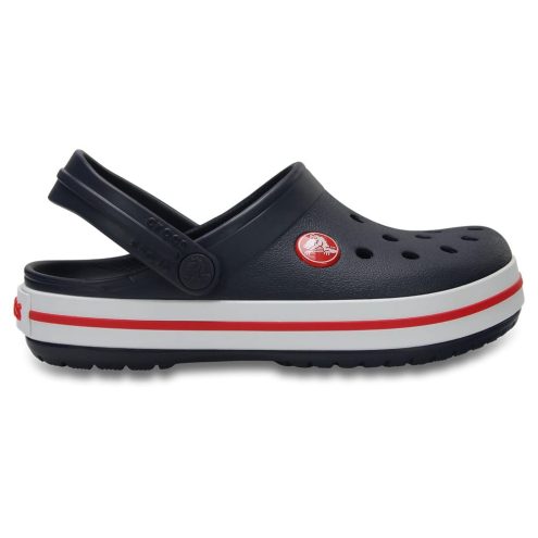 Crocs Toddler Crocband Clog (børn) Navy i profil.