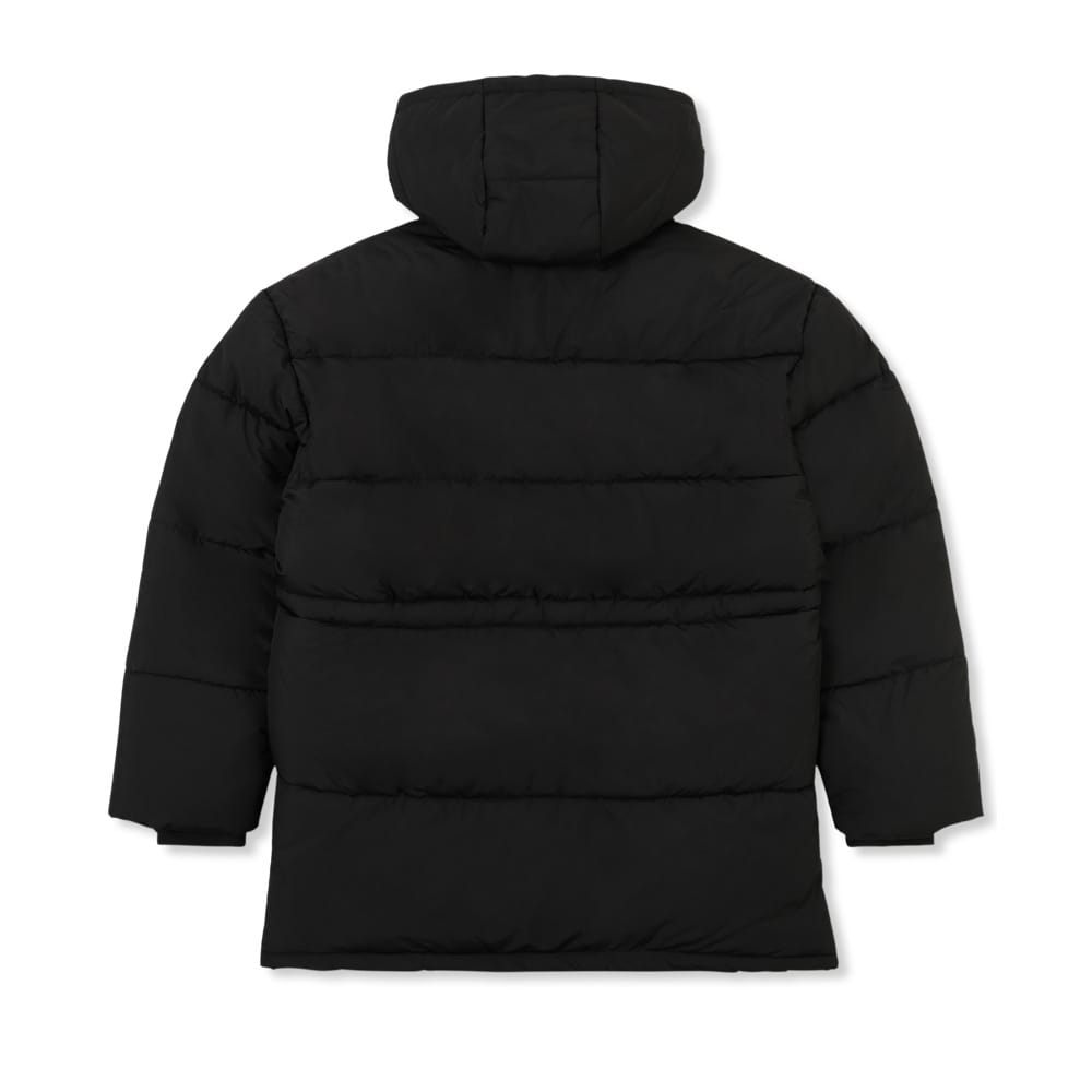 bagside af Fila Alba relaxed mid hooded puffer vinterjakke (dame)