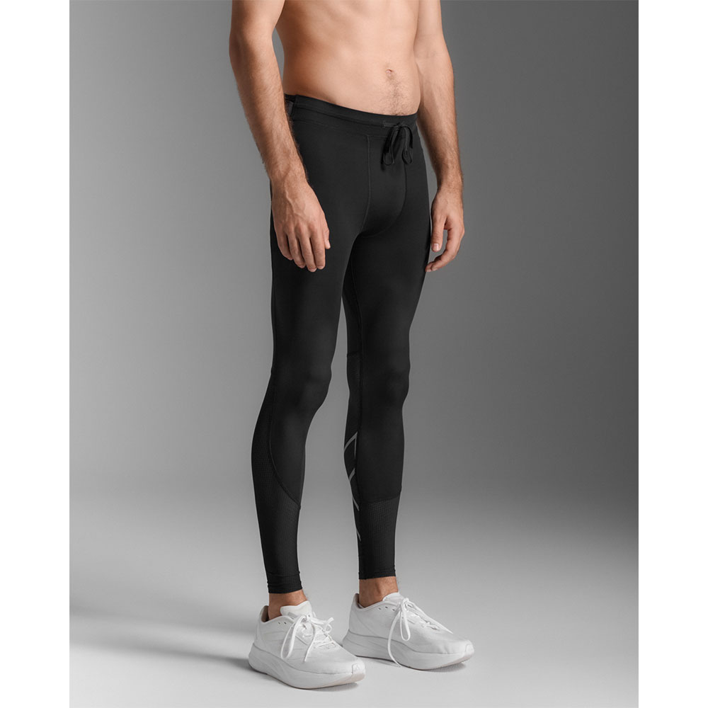 2XU Aero Mesh Compression Tights (herre) sort
