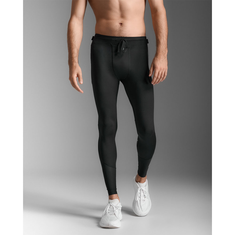 2XU Aero Mesh Compression Tights (herre) sort