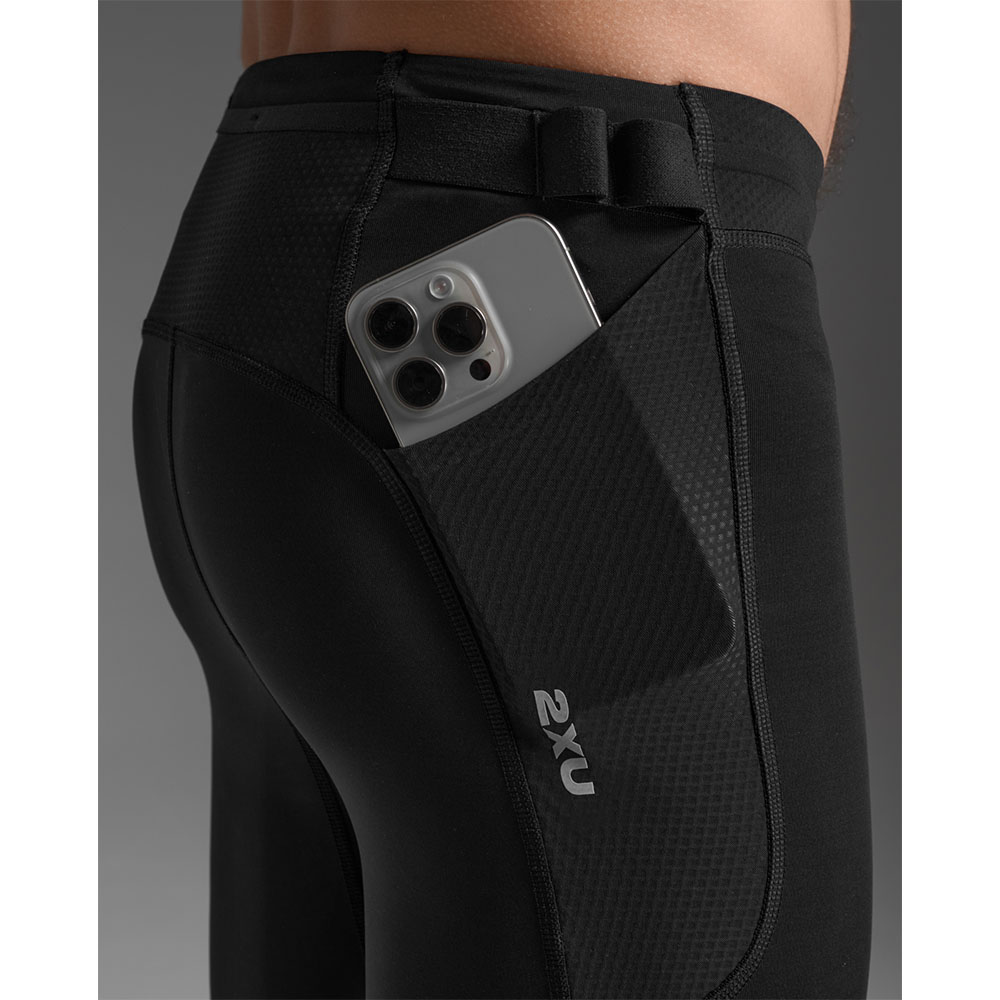 2XU Aero Mesh Compression Tights (herre) sort
