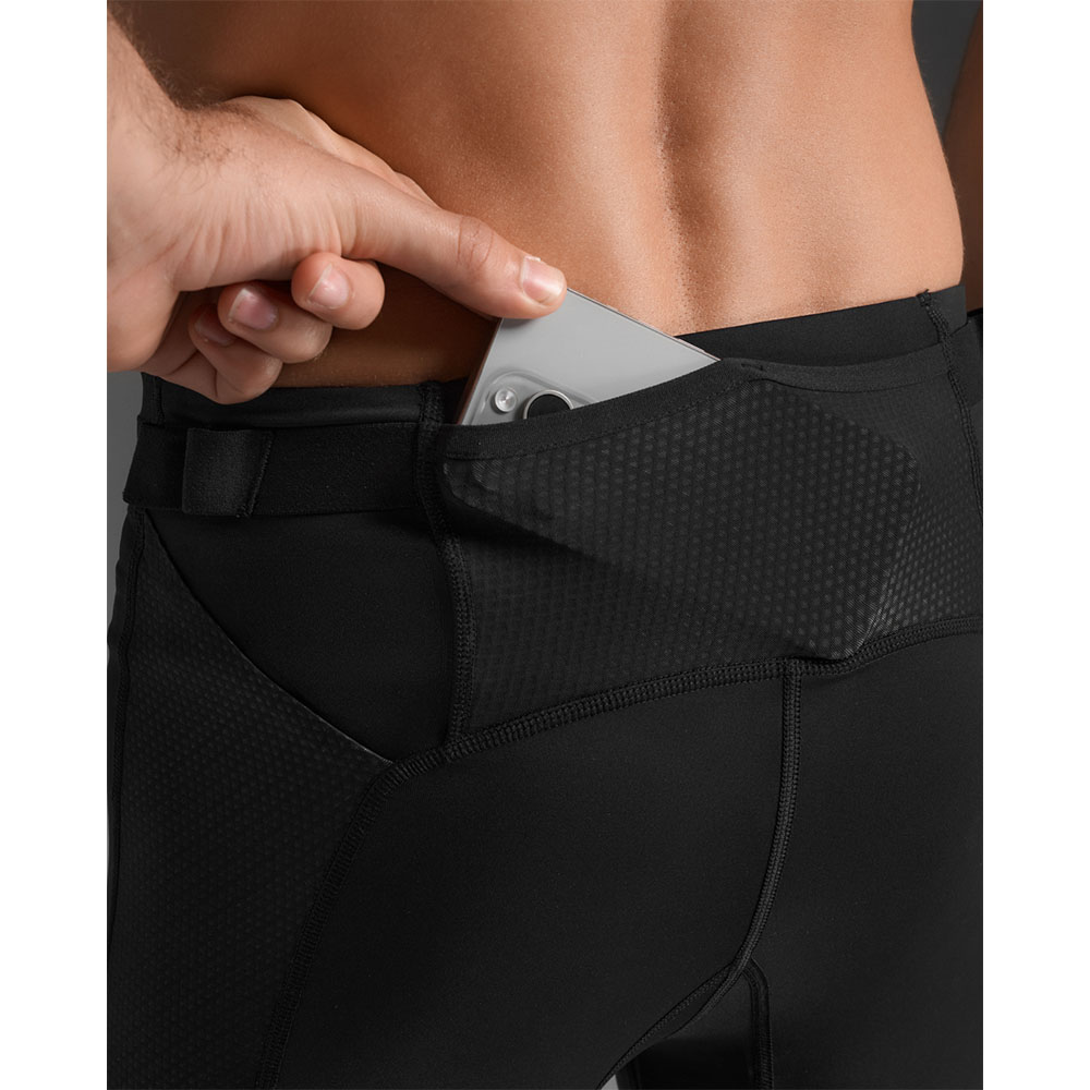 2XU Aero Mesh Compression Tights (herre) sort