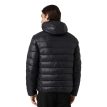 bagside af Fila Milano regular hooded thin puffer jakke (herre) på en model