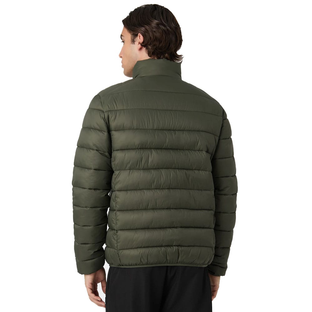 bagside af Fila Milano regular thin puffer jakke (herre) på en model