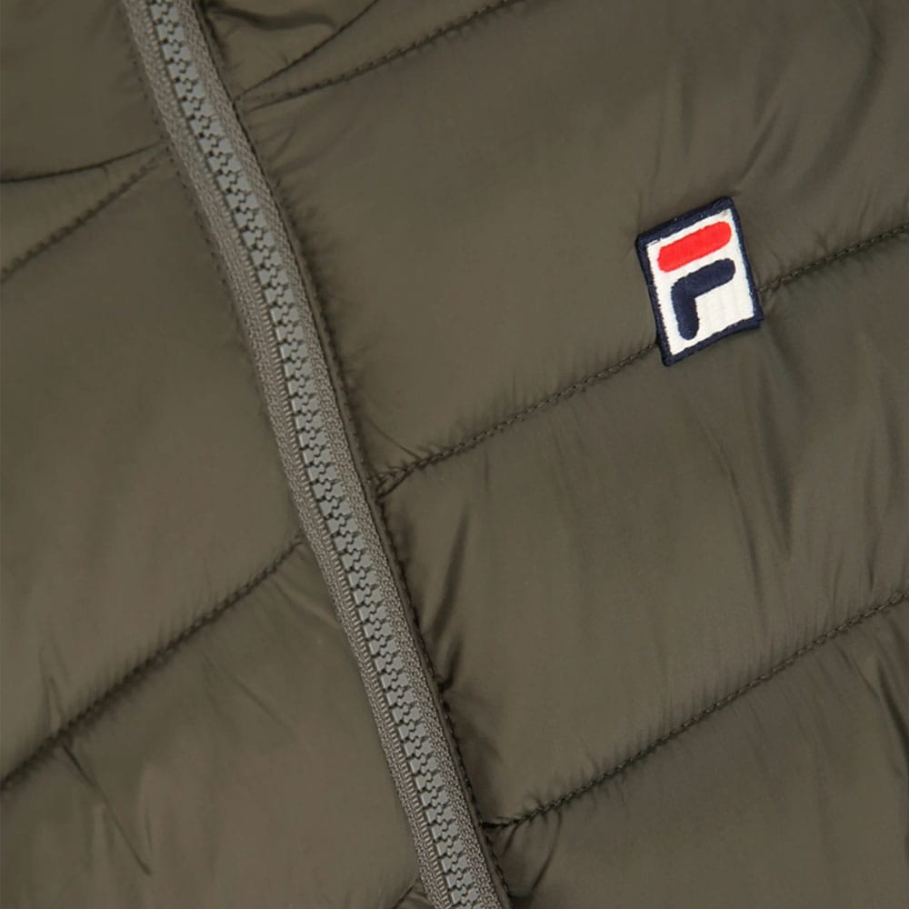 nærbillede af Fila Milano regular thin puffer jakke (herre)