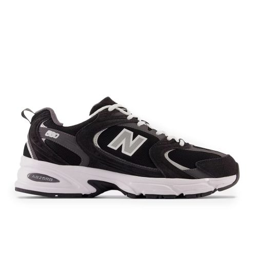 New Balance 350 Herre i farven Black_Silver Metallic_