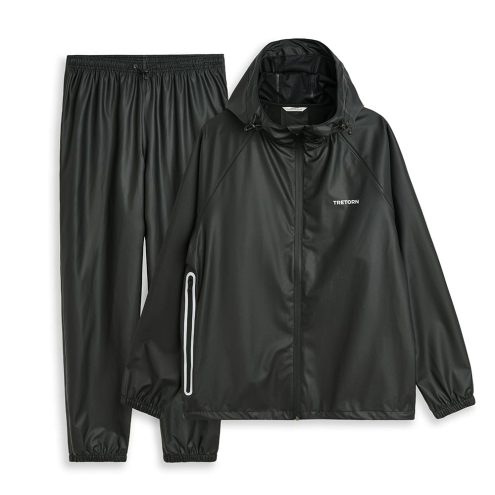 Tretorn Packable Rainbreaker Set regnsæt i farven sort