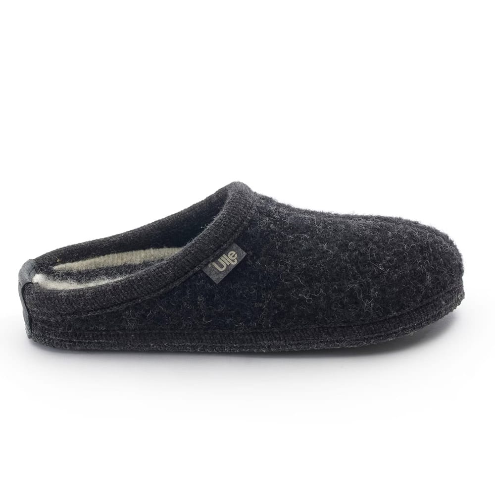 Ulle Stripe hjemmesko (unisex) i farven sort
