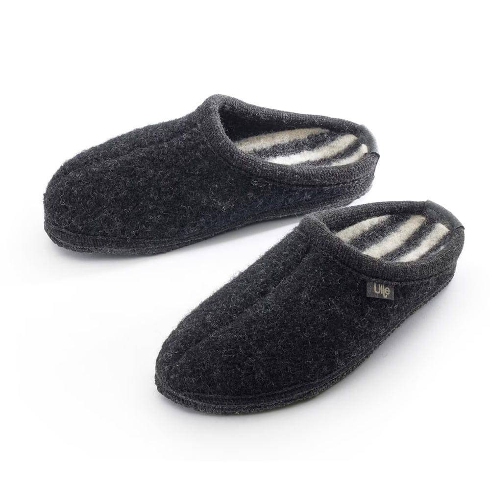Ulle Stripe hjemmesko (unisex) med 100% uld
