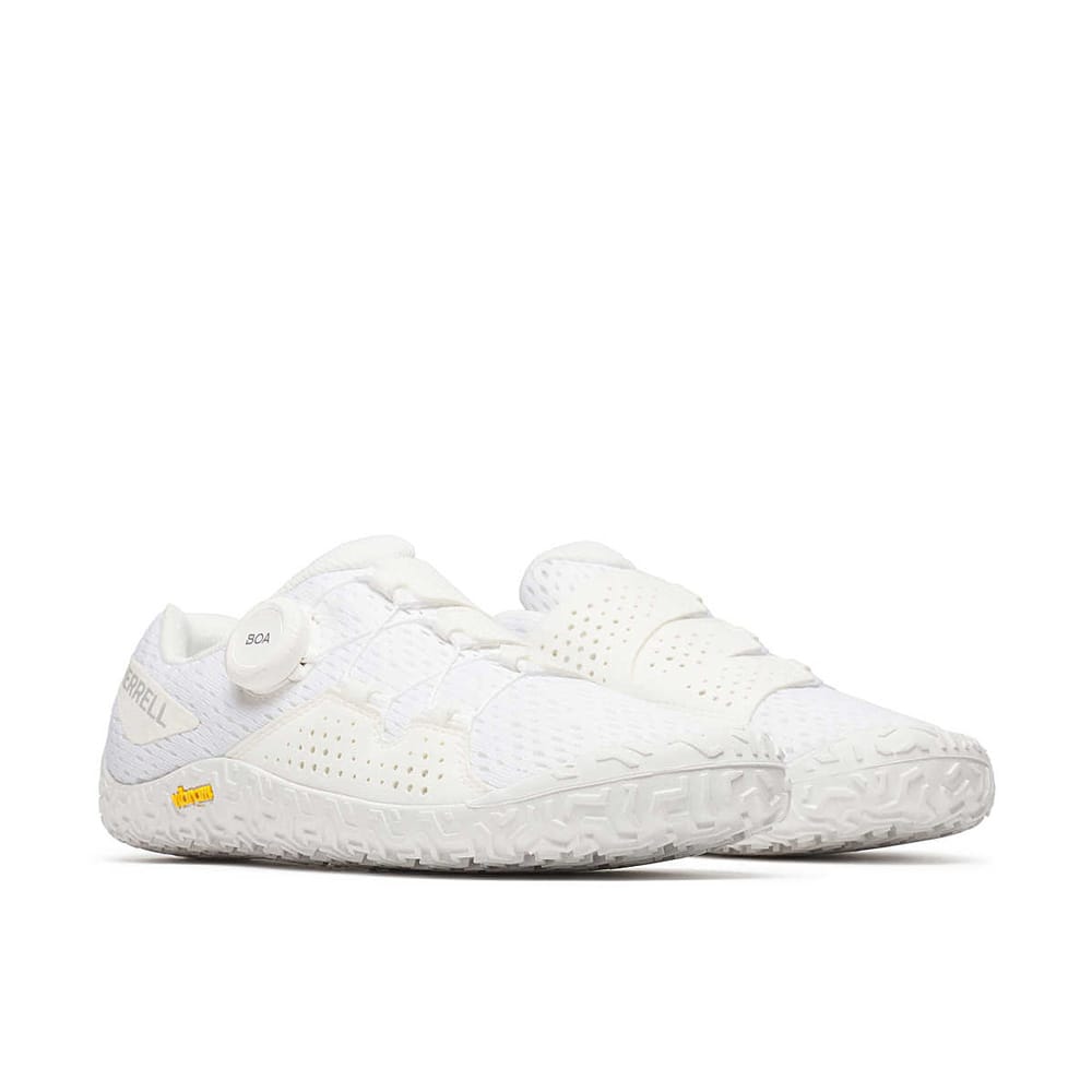 et par hvide Merrell Vapor Glove 6 Boa løbesko (dame)