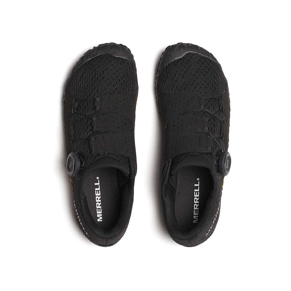 Merrell Vapor Glove 6 Boa løbesko (dame) set oppefra i sort