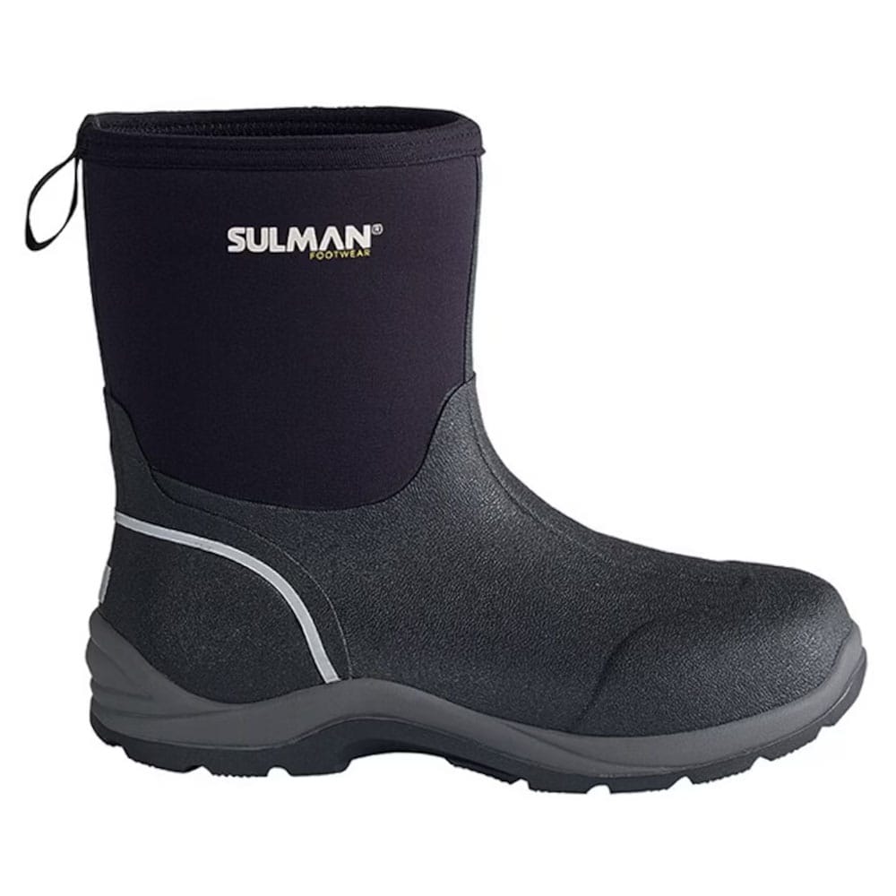 Sulman Neon Plus gummistøvler (dame) i en sort farve