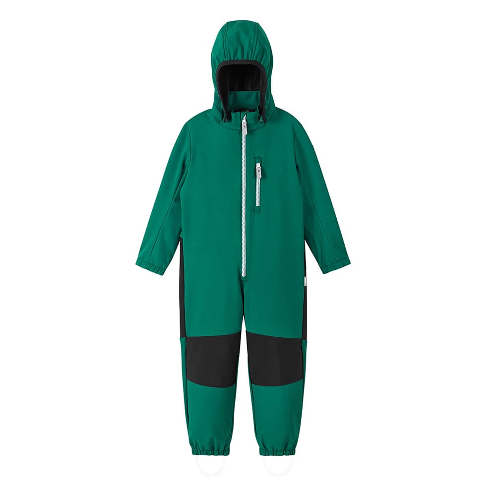 Reima Softshell Heldragt Nurmes til børn i farven deeper green