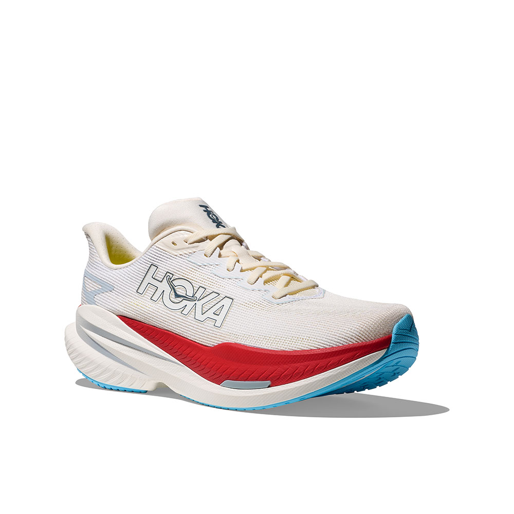 Hoka Mach X 3 løbesko (herre) i white/alabaster