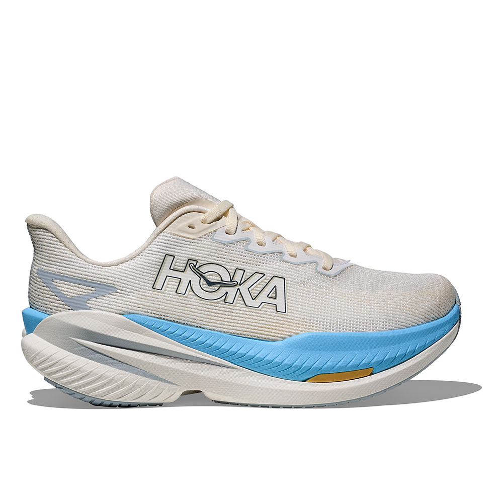 Hoka Mach X 3 løbesko (dame) i white / alabaster