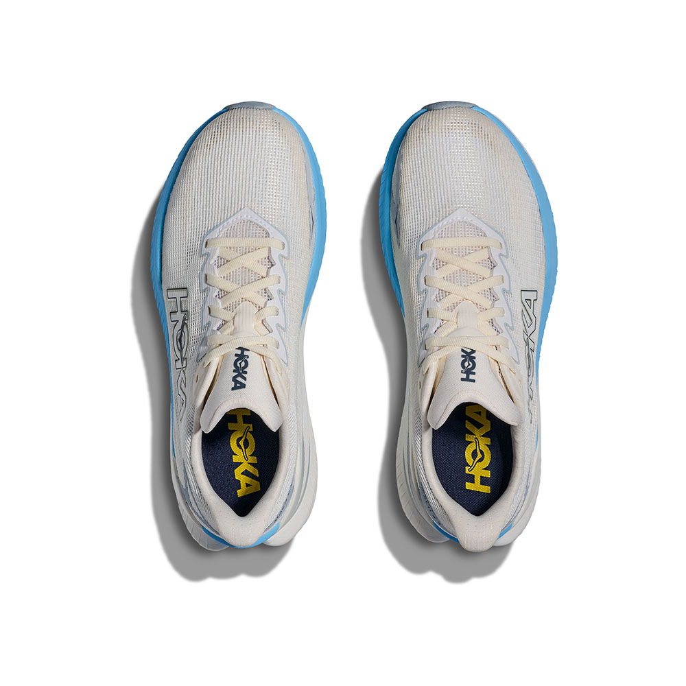 Hoka Mach X 3 løbesko (dame) i white / alabaster