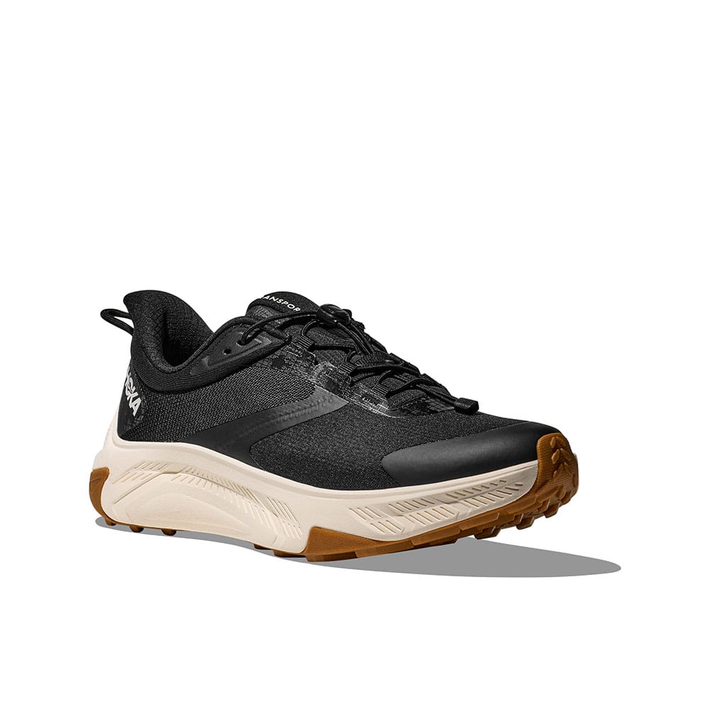 Hoka Transport herre Black/Alabaster forfra side