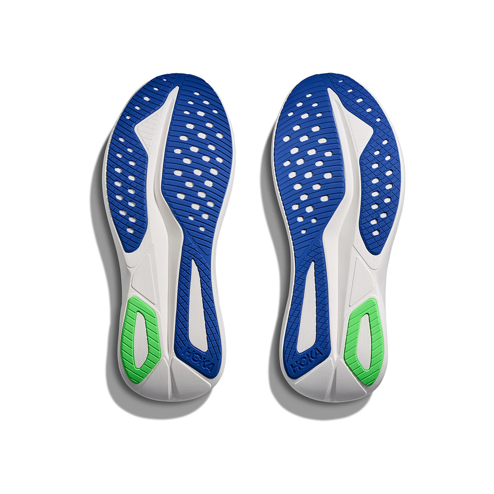 Hoka Mach 7 løbesko (herre) i cobalt blue/neon green