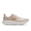 Hoka Arahi 9 løbesko (dame) i alabaster / oat milk