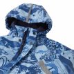 Reima Koski Regnjakke til børn i farven denim blue (mønstret)