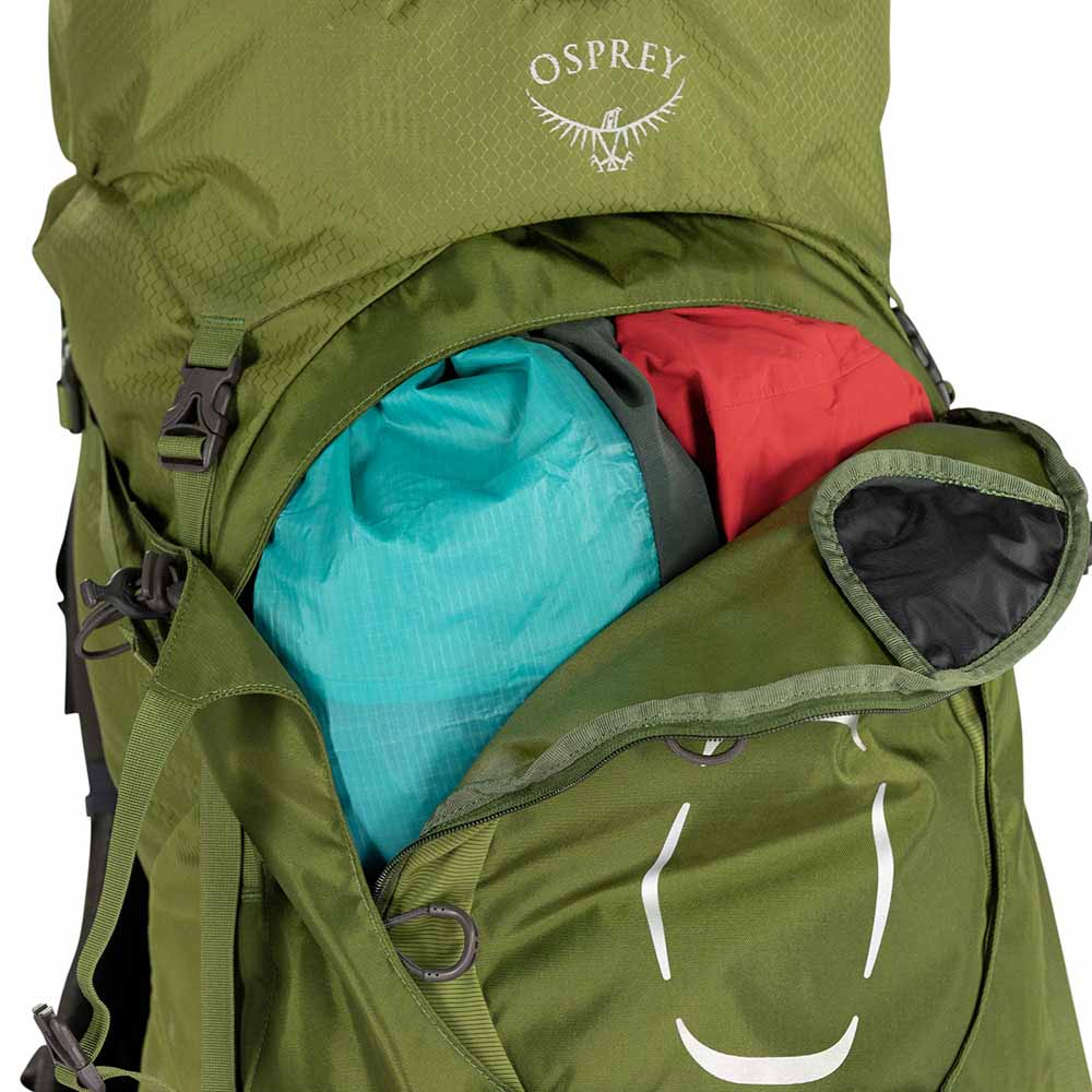 Yderlomme på Osprey Aether 55L vandrerygsæk (herre)