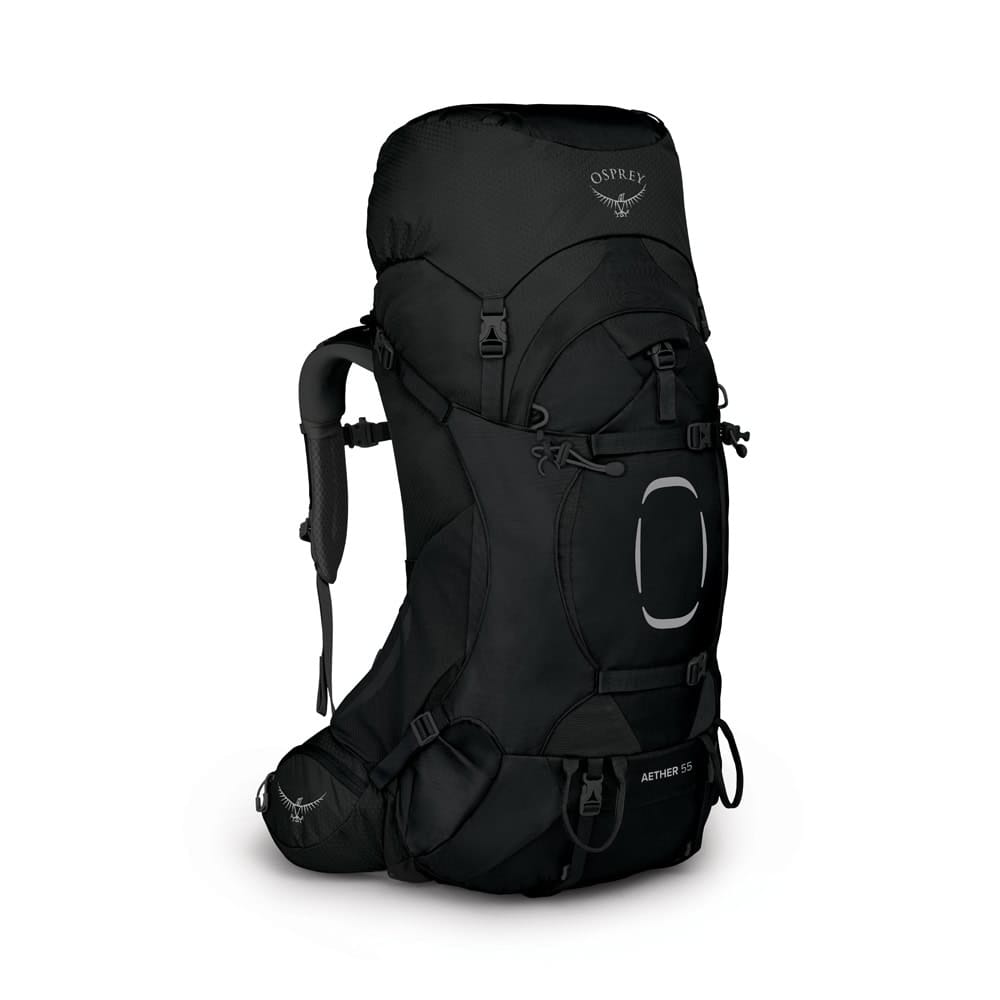 Osprey Aether 55L vandrerygsæk (herre) i farven Black