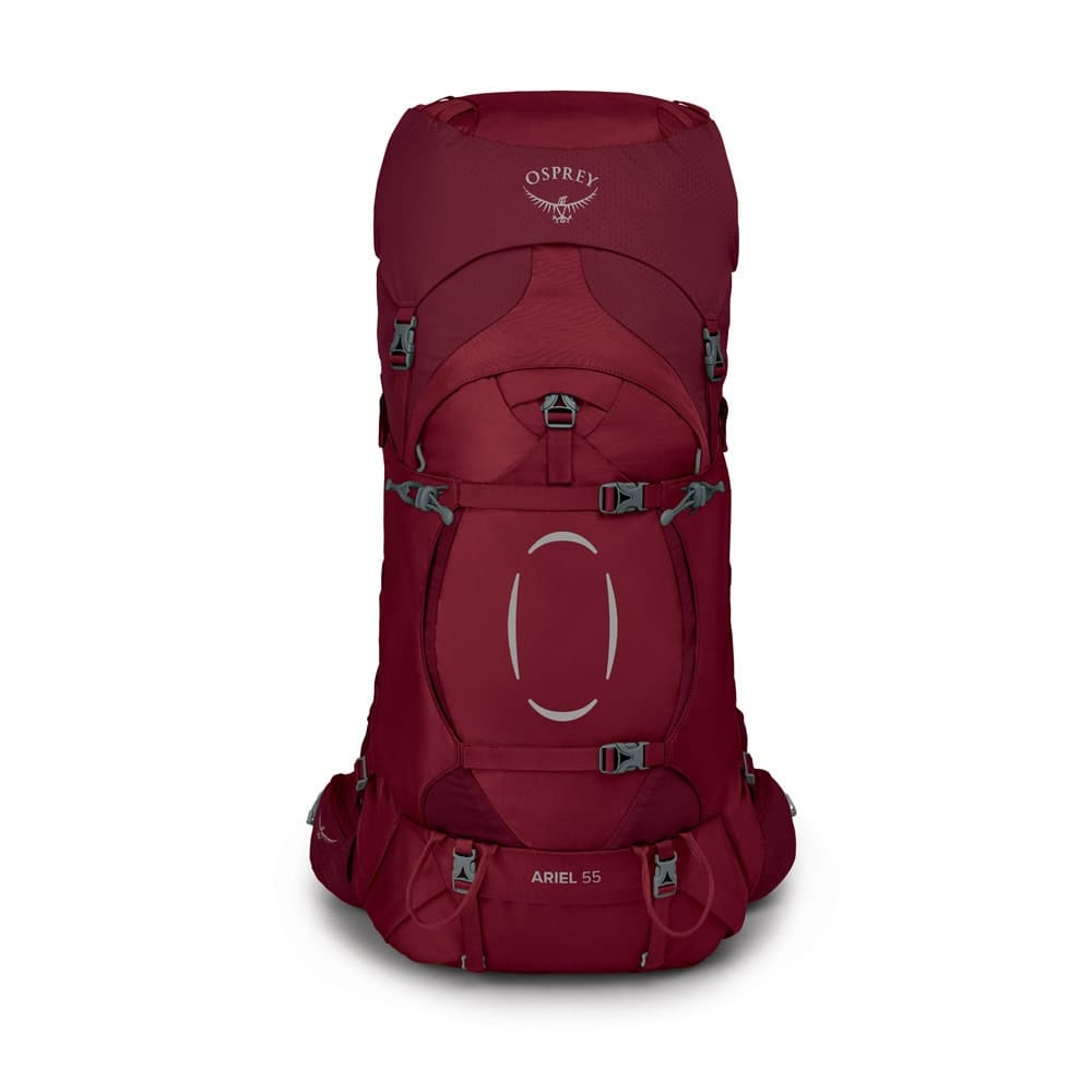Forside af Osprey Ariel 55 vandreryggsæk (dame)
