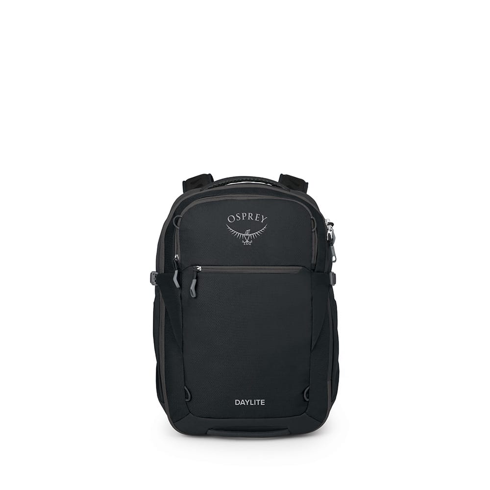 en sort Osprey Daylite Carry-On Travel Pack 35L rejserygsæk (unisex)