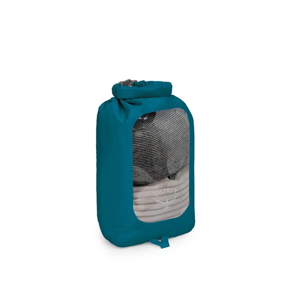 Ultralight DrySack 6L pakpose med vindue i farven blå