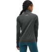 bagside af sort Hoka Glidetech Quarter Zip træningstrøje (dame)