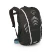 Osprey Hi-Vis Commuter Raincover regnslag (unisex) i sort på en rygsæk