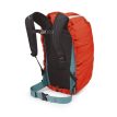 bagside af et orange Osprey Hi-Vis Commuter Raincover regnslag (unisex)