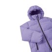 En Down jacket, Paimio liggende med ærmet foldet